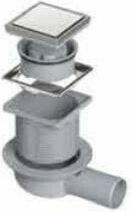 Tema Rostfreies Bodenablauf Gestell mit Durchmesser 100mm Schwarze