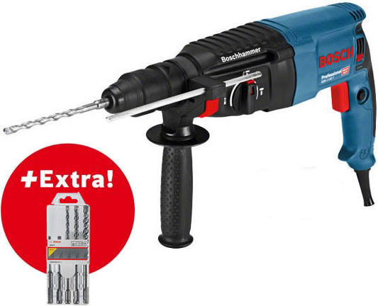 Bosch GBH 2-26 F Professional Impact Demolition Hammer Electric 830W with Chuck SDS Plus / Quick
