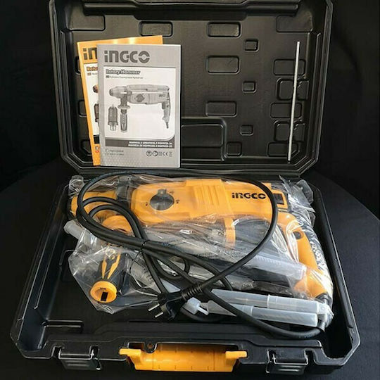 Ingco Κρουστικό Σκαπτικό Πιστολέτο Ρεύματος 800W με Υποδοχή SDS Plus