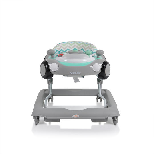 Cangaroo Shelby Baby Walker with Music for 6+ Months Blue 3800146244125