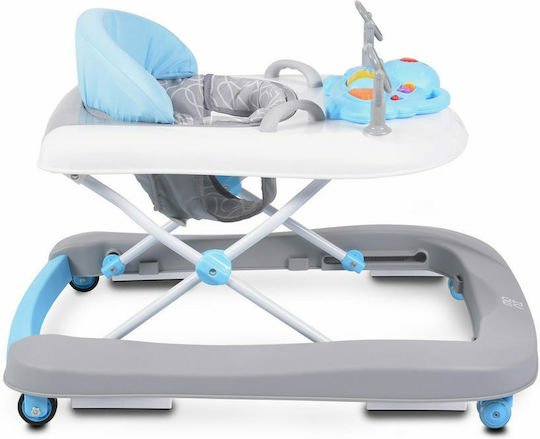 Cangaroo Ramble Baby Walker with Music for 6+ Months Blue