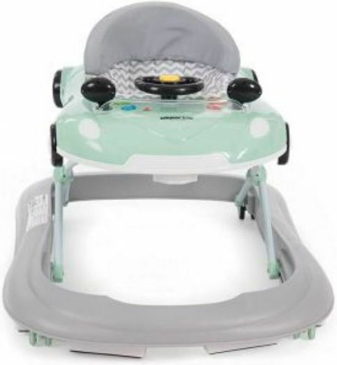 Kikka Boo Car Baby Walker with Music for 6+ Months Gray