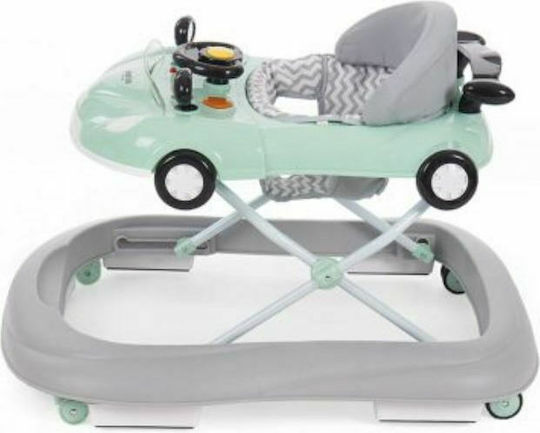 Kikka Boo Car Baby Walker with Music for 6+ Months Gray