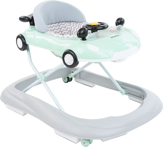 Kikka Boo Car Baby Walker with Music for 6+ Months Gray