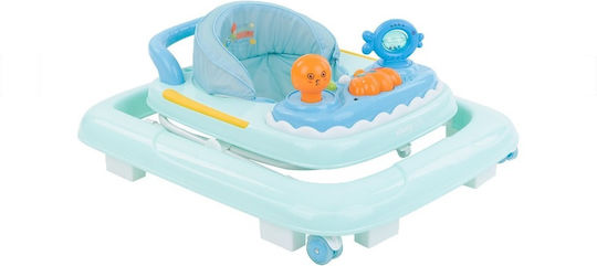 Kikka Boo Ocean Party Baby Walker with Music Turquoise