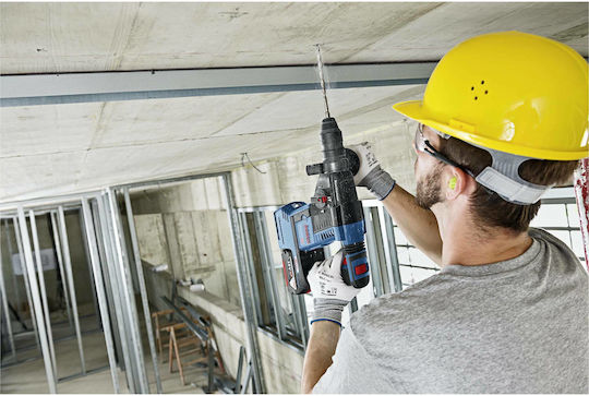 Bosch GBH 18V-26 Professional Impact Demolition Hammer Battery Brushless 18V Solo with Chuck SDS Plus