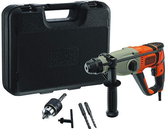 Black & Decker Κρουστικό Σκαπτικό Πιστολέτο Ρεύματος 800W με Υποδοχή SDS Plus BEHS02K