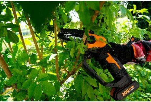 Worx Pruning Battery Chainsaw 20V 1.8kg with Blade 12cm