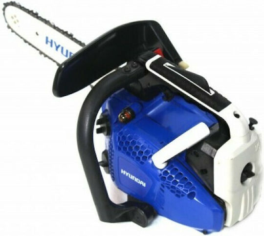 Hyundai HCS 2500 G CV Pruning Gasoline Chainsaw 2.9kg with Blade Carving Blade 25cm and Easy Start