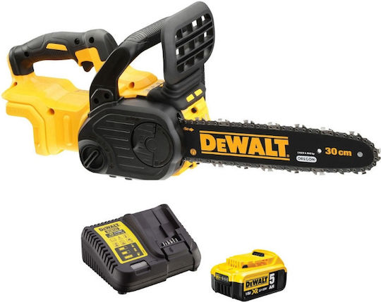 Dewalt Battery Chainsaw 1x5Ah Brushless 18V 3.6kg with Blade 30cm