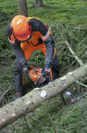 Husqvarna 445 Benzin-Kettensäge 4.9kg mit Schiene 45cm und Easy Start
