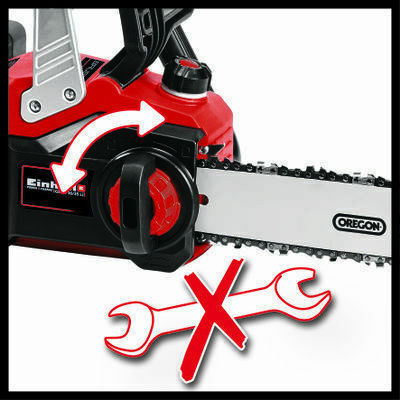 Einhell GE-LC 36/35 Li-Solo Αλυσοπρίονο Μπαταρίας Solo Brushless 18V 4.72kg με Λάμα 35cm