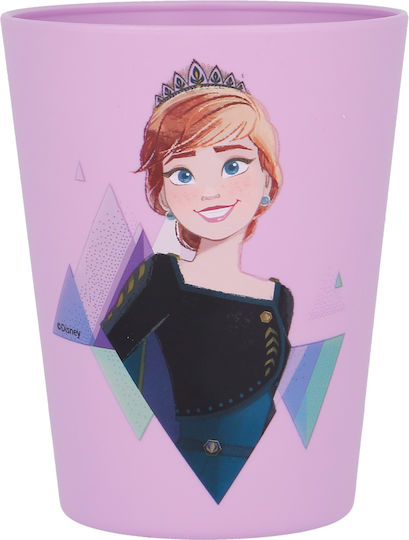 Stor Baby Cup The Snow Queen made of Plastic Pink 390ml