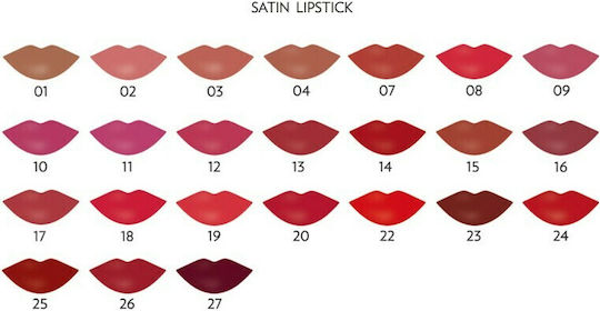 Golden Rose Satin Lipstick Satin 18 4.2gr