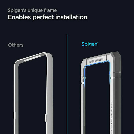 Spigen GLAS.tR ALIGNmaster Gehärtetes Glas 2Stück (Galaxy A52 / A52s) AGL03012