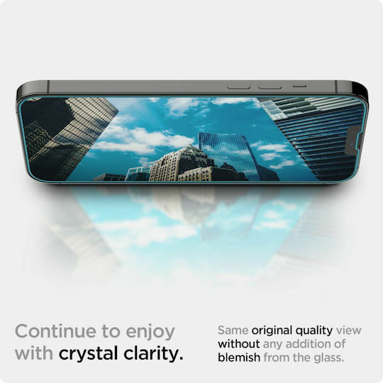 Spigen EZ FIT GLAS.tR SLIM Tempered Glass 2τμχ (iPhone 14 Plus / 13 Pro Max)