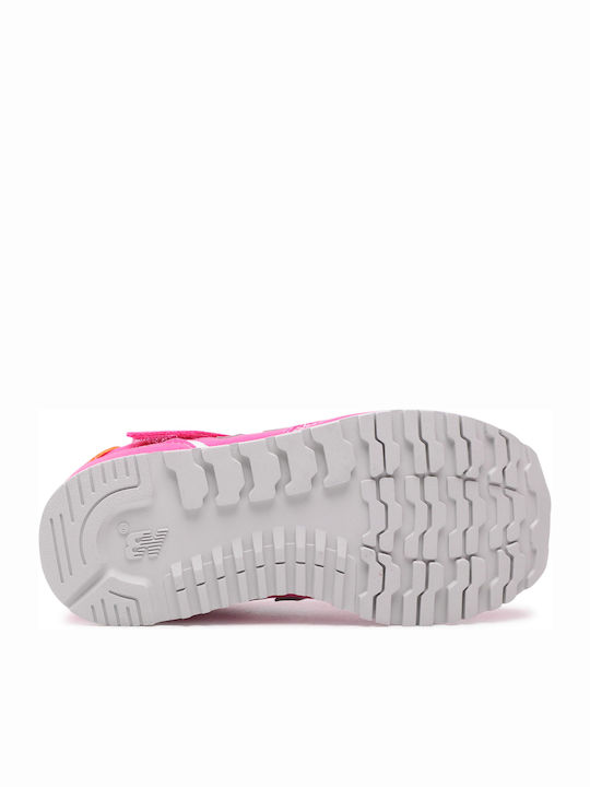 Kinder Sneakers mit Klettverschluss Fuchsie