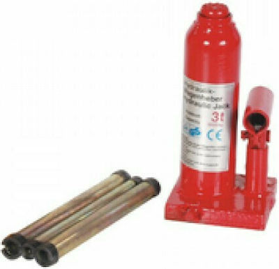 Autoline Hydraulic Car Jack with Lifting Height up to 35cm and Lifting Weight up to 4 Tons