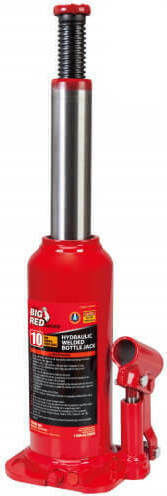 Torin Hydraulic Bottle Jack with Lifting Capacity up to 34.5cm and Weight Capacity up to 2 Tons