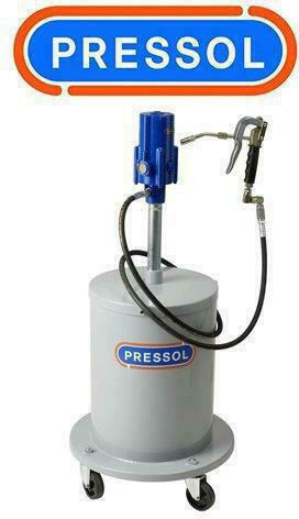 Pressol 27846950 Air Pressure Sprayer Wheeled Grease Gun Flexible Pipe 20kg 10bar 2m