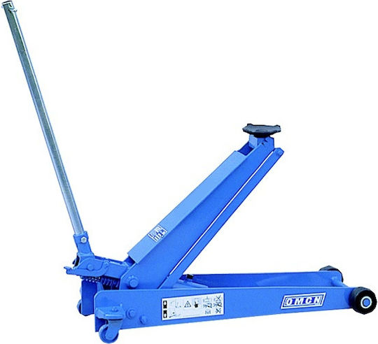 OMCN Hydraulic Carriage Jack with Lifting Capacity up to 85cm and Weight Capacity up to 1.5 Tons 119 1500kg