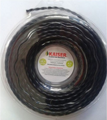 Kaiser Twist Brush Cutter Trimmer Line 4.3mm 22.1m VS170DLG12