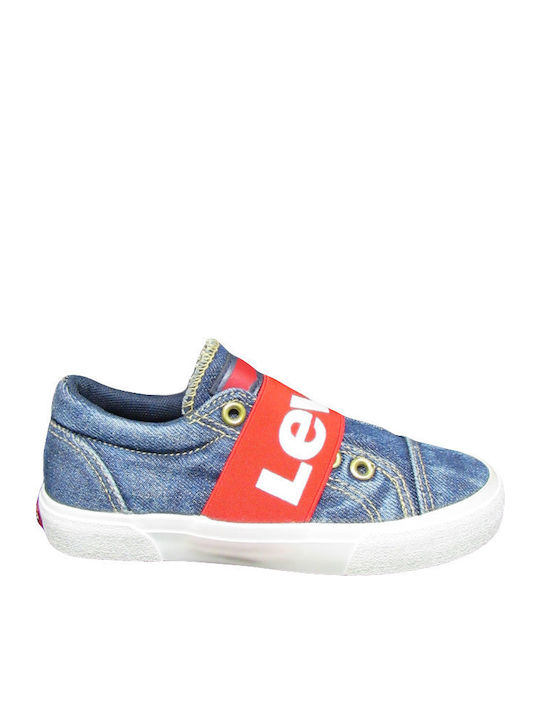 Bermuda Elastic Kids Sneakers Slip-on Blue