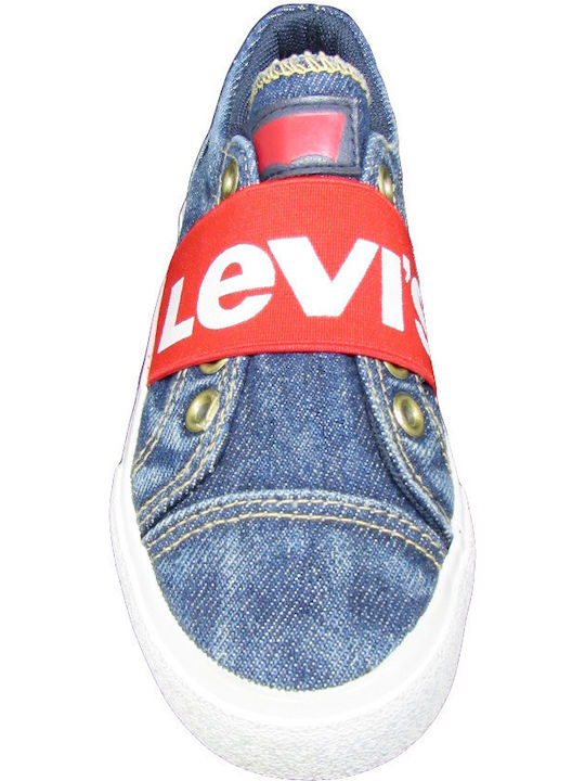 Bermuda Elastic Kids Sneakers Slip-on Blue