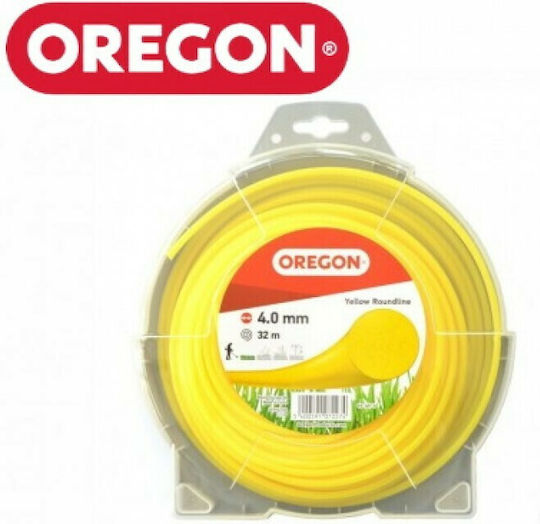 Oregon Round Brush Cutter Trimmer Line 4mm 32m 69-387-Y