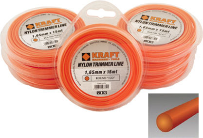 Kraft Eco Μεσινέζα Στρογγυλή Μήκους 15m και Πάχους 2mm