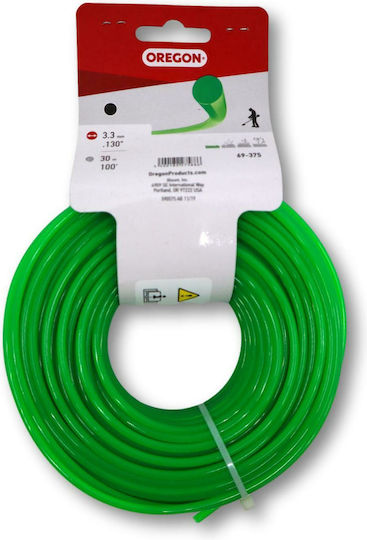Oregon Round Brush Cutter Trimmer Line 3.3mm 30m 69-375