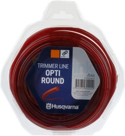 Husqvarna Opti Round Μεσινέζα Στρογγυλή Μήκους 10m και Πάχους 3mm