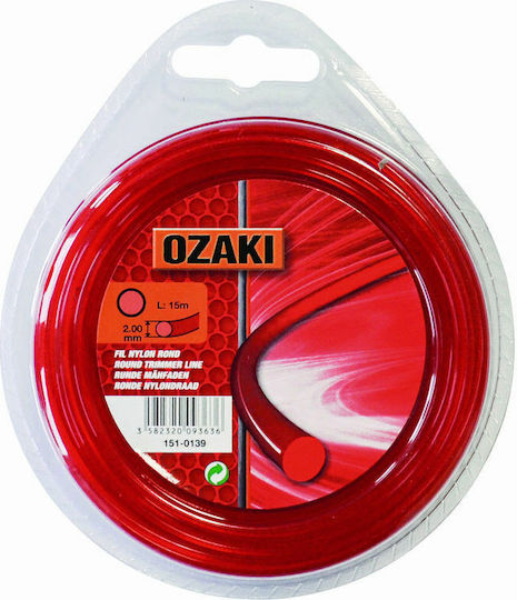 Ozaki 151-0139 Μεσινέζα Στρογγυλή Μήκους 15m και Πάχους 2mm