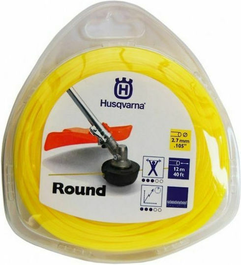 Husqvarna Round Brush Cutter Trimmer Line 2.7mm 12m 578 43 77-01