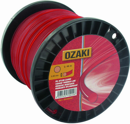 Ozaki 151-0148 Mähfaden Länge 30m und Dicke 4mm