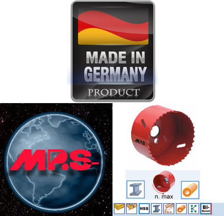 MP.S Hole Saw HSS for Wood and Metal