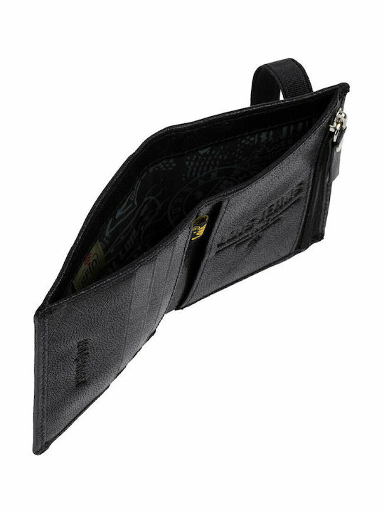 Кожен Мъжки Портфейл с RFID Черен