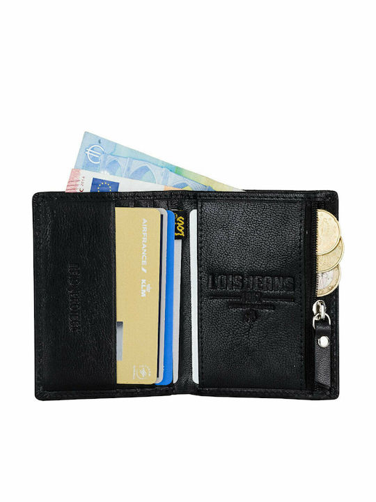 Кожен Мъжки Портфейл с RFID Черен