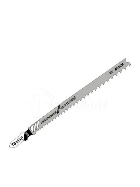 Bosch T345XF Λάμες Progressor for Wood & Metal για Μέταλλο και Ξύλο 105mm 5τμχ