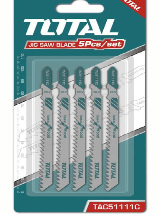 Total TAC51111C Λάμες για Ξύλο 100mm 5τμχ