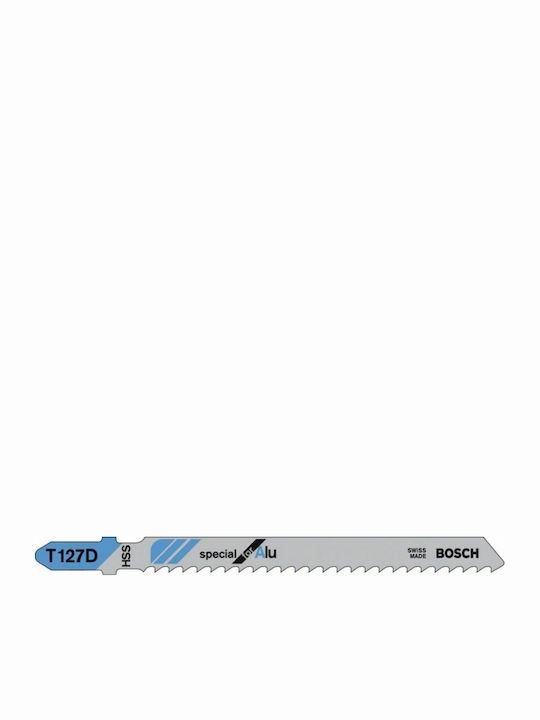 Bosch T127D Λάμες Special for Alu για Μέταλλο 75mm 5τμχ