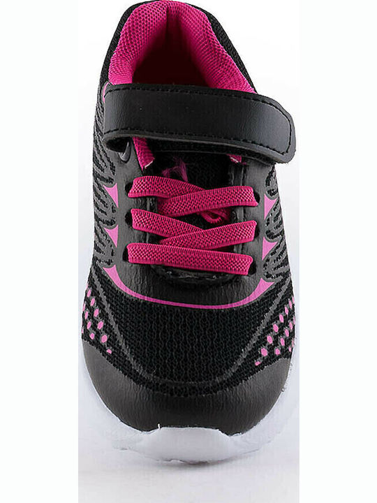 Kids Sneakers with Scratch Black