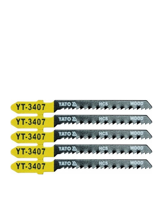 Yato YT-3407 Λάμες για Ξύλο 75mm 5τμχ