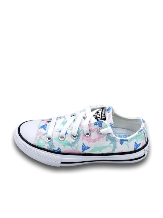 Converse Kids Sneakers Chuck Taylor Sharks White