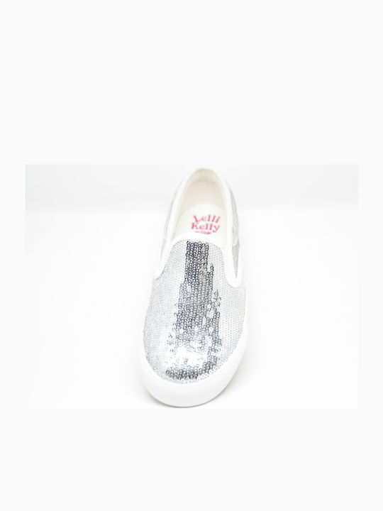 Παιδικές Εσπαντρίγιες Slip-On Ασημί