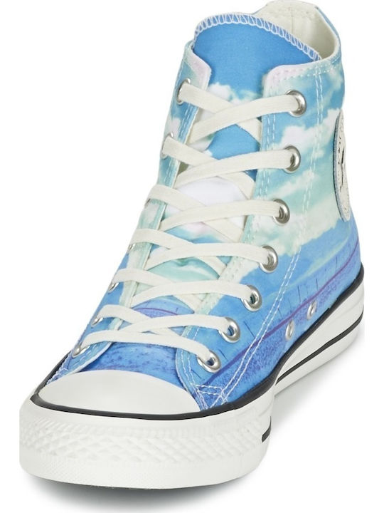 Chuck Taylor All Star Παιδικά Sneakers High Τιρκουάζ