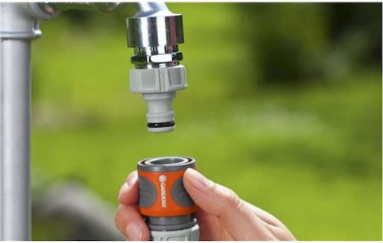 Gardena 18202-50 Faucet Hose Connector with Female Thread 33.3mm Gray