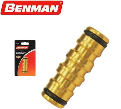 Benman 77034 Zwei-Wege-Stecker mit Männlich Gewinde 13mm