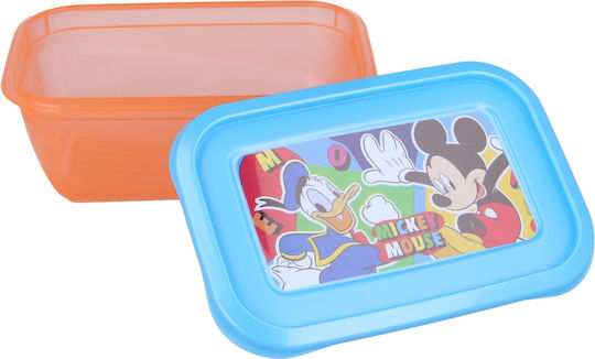 Stor Mickey Mouse Πλαστικό Παιδικό Σετ Φαγητού Mickey 0.54lt Πολύχρωμο