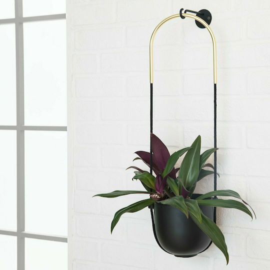 Umbra Bolo Висящи Саксия Керамика Черен 15.9x15.9x62.2εκ. Висулка